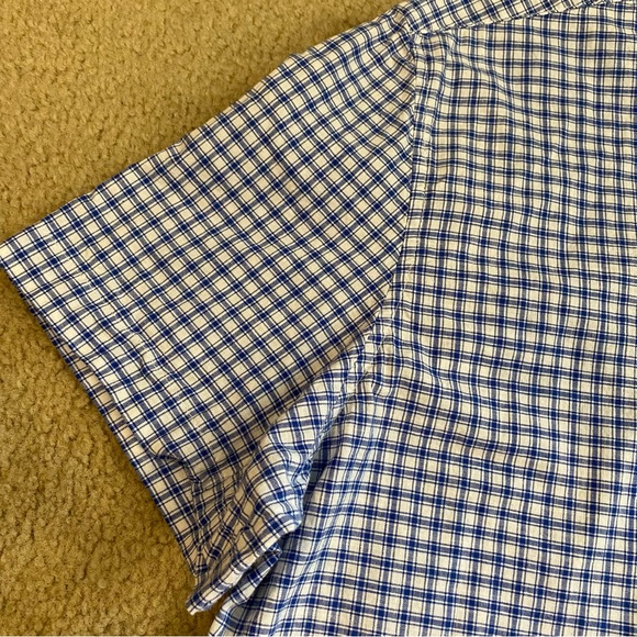 U.S. Polo Assn. XL Men’s size XL Royal blue and white check stretch - Picture 8 of 11